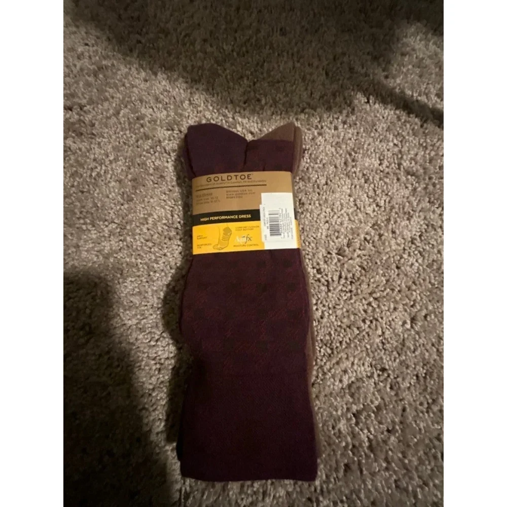 Men’s GoldToe 2-pack Dress Socks